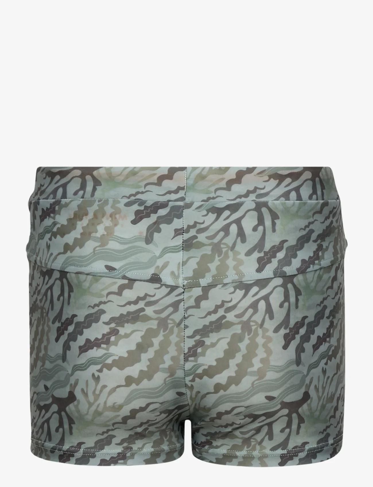 Mini A Ture - Gerryan printed swim shorts - zomerkoopjes - print sea weed camo - 1