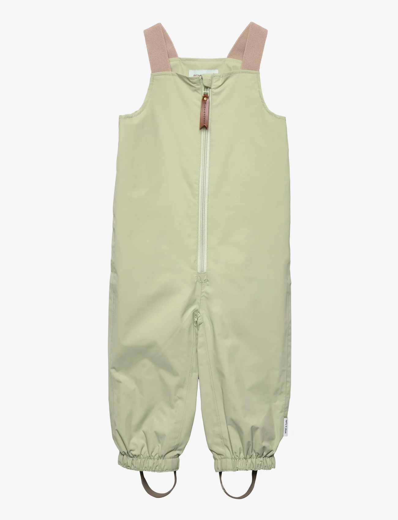 Mini A Ture - Walentaya spring overalls. GRS - shell overalls - desert sage - 0