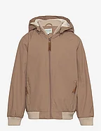 Vilder fleece lined spring bomber jacket. GRS - BROWNIE
