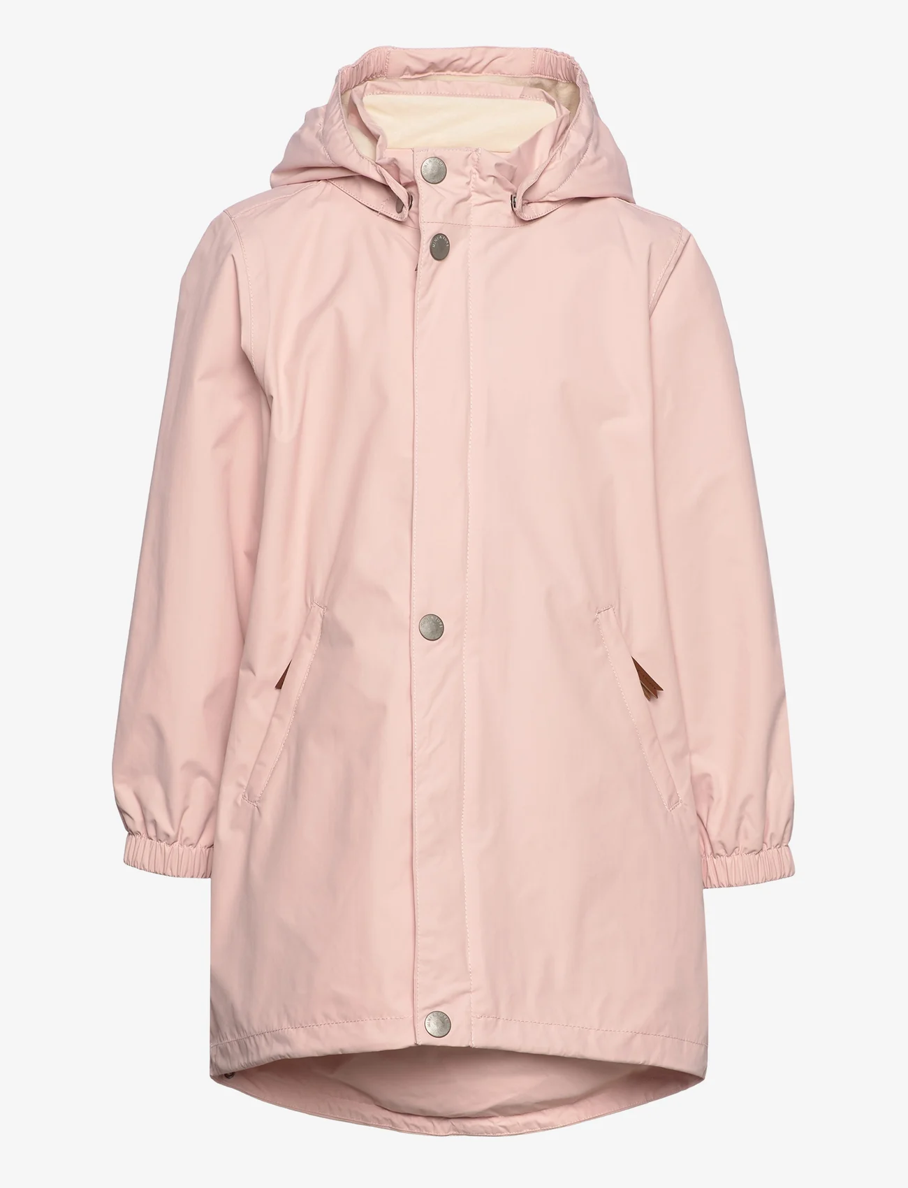 Mini A Ture - Vivica fleece lined spring jacket. GRS - parka stila virsjakas - rose smoke - 0