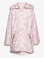 Vikaya fleece lined printed spring jacket. GRS - PRINT ROSE DRAGONFLY