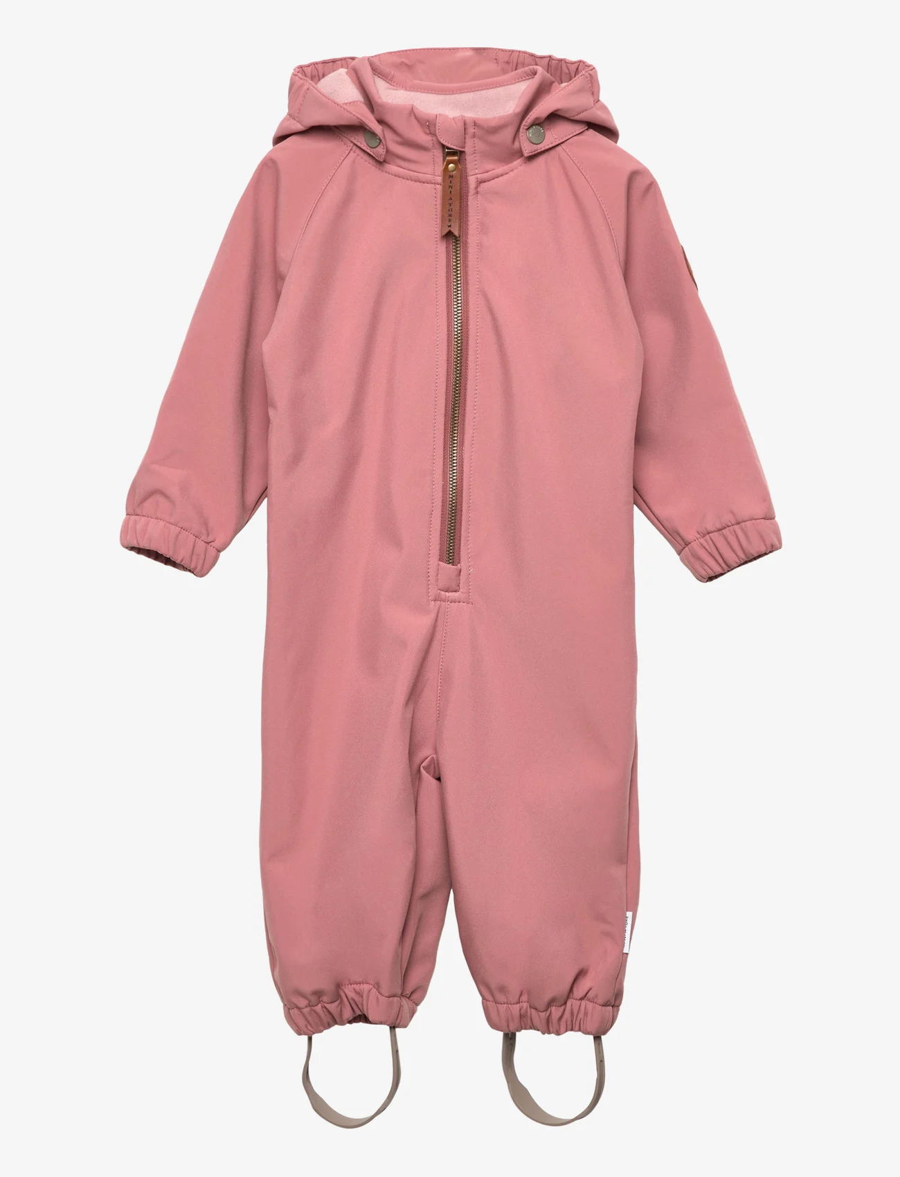 Mini A Ture - Arno softshell suit - wood rose - 0