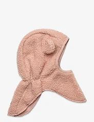Mini A Ture - Jeffi teddyfleece elephant hood. GRS - laagste prijzen - rose dust - 0