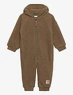 Adel teddyfleece jumpsuit. GRS - CAPERS GREEN