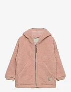 Liff teddyfleece jacket. GRS - ROSE DUST