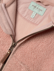 Mini A Ture - Liff teddyfleece jacket. GRS - fleece-jakke - rose dust - 2