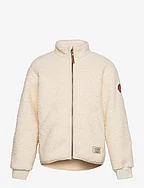Saleh teddyfleece jacket. GRS - SAND DOLLAR