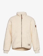 Mini A Ture - Saleh teddyfleece jacket. GRS - fleece-vaatteet - sand dollar - 0