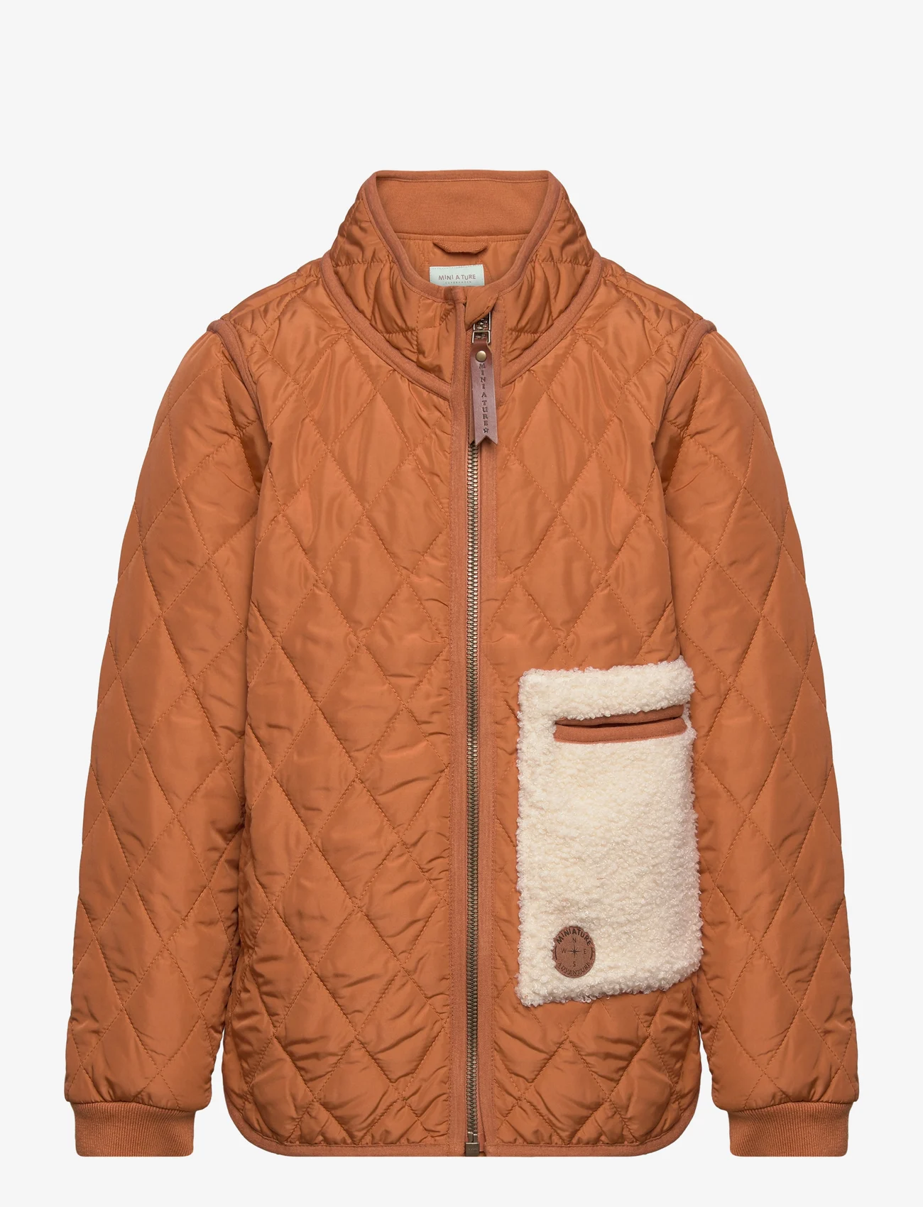 Mini A Ture - Lou thermo jacket. GRS - thermojassen - adobe - 0