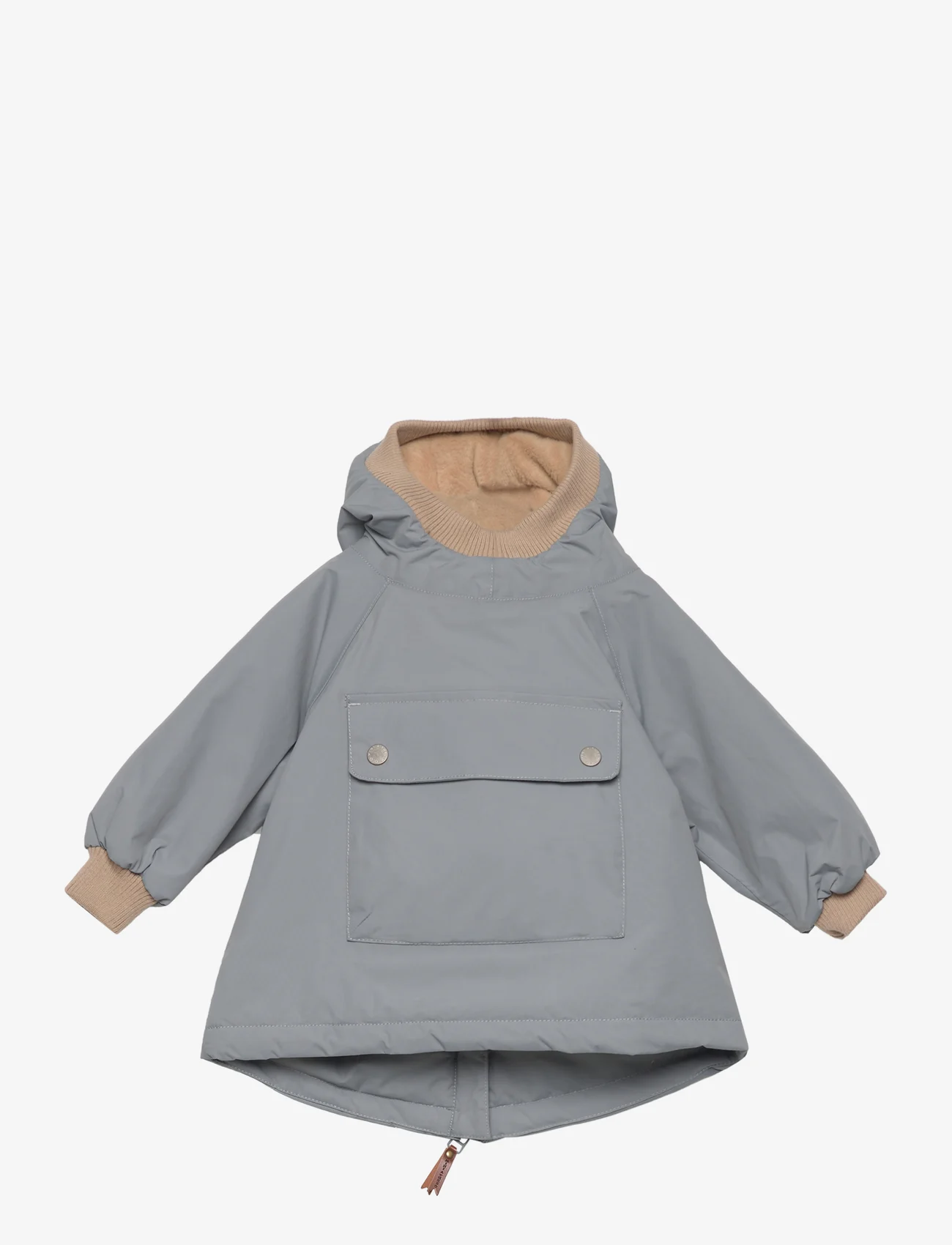 Mini A Ture - Baby Wen fleece lined winter anorak. GRS - anorakid - monument blue - 0