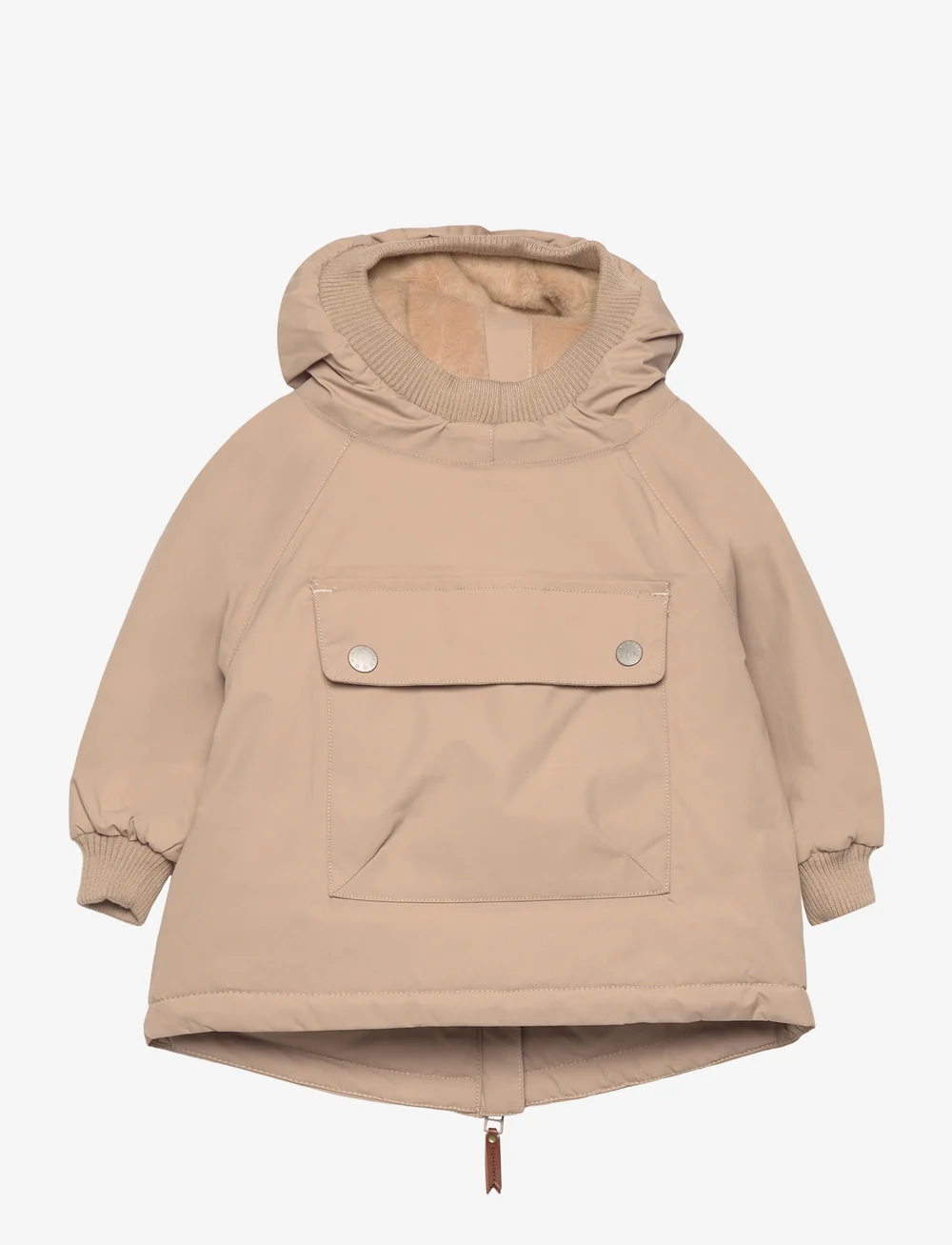 Fleece lined anorak sales jacket