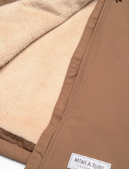 Mini A Ture - Baby Wen fleece lined winter anorak. GRS - anorak tipo striukės - wood - 3