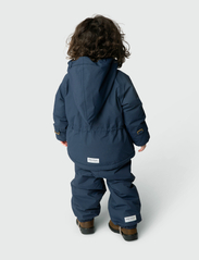 Mini A Ture - Wang fleece lined winter jacket. GRS - anorakker - blue nights - 3