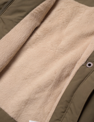 Mini A Ture - Wang fleece lined winter jacket. GRS - anoraks - capers green - 3