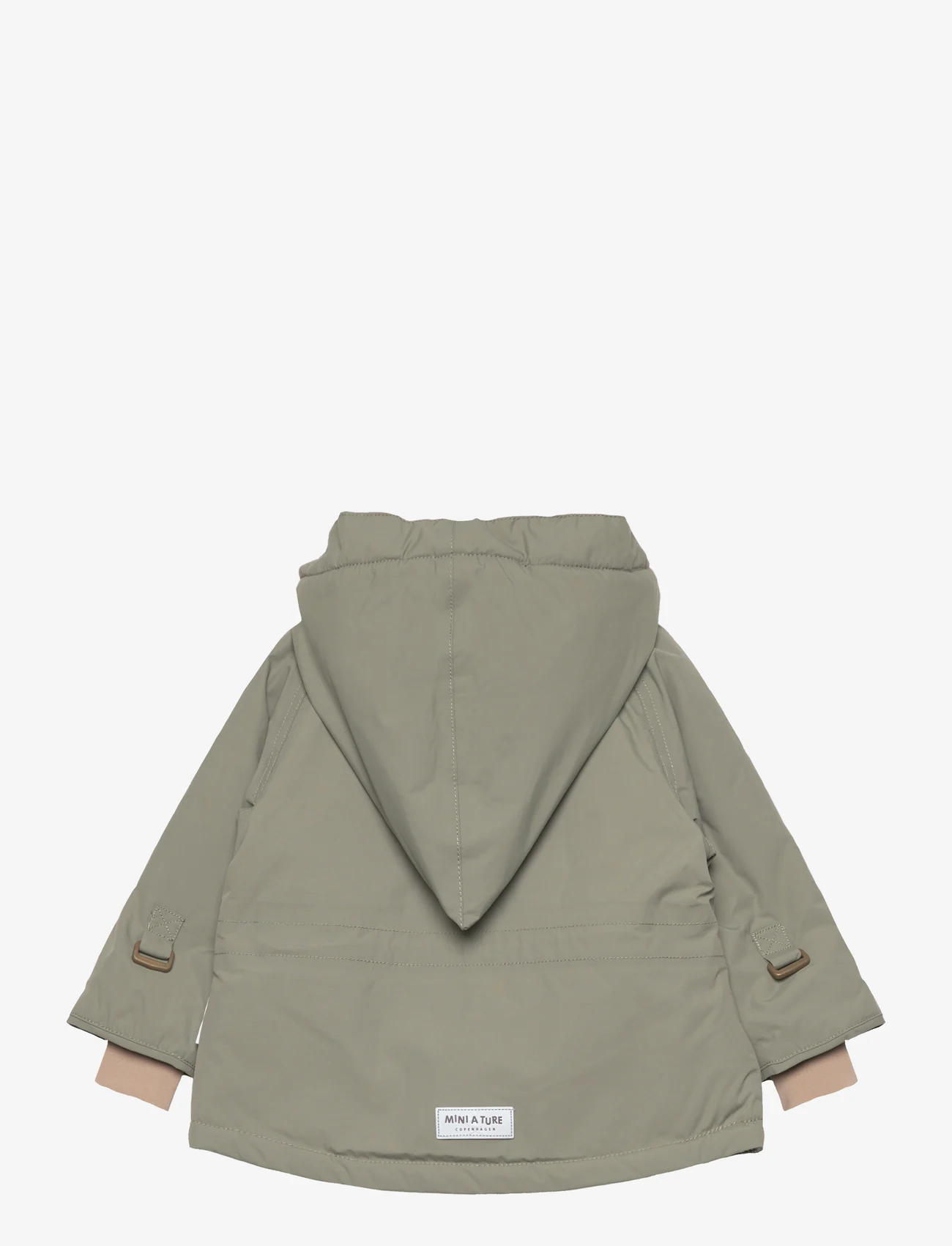 Mini A Ture - Wang fleece lined winter jacket. GRS - anoraker - vert - 1