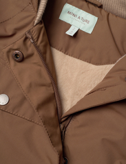 Mini A Ture - Wang fleece lined winter jacket. GRS - anorak stila jakas - wood - 2