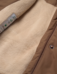 Mini A Ture - Wang fleece lined winter jacket. GRS - anorak stila jakas - wood - 3