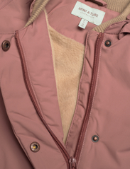 Mini A Ture - Wang fleece lined winter jacket. GRS - anoraks - wood rose - 3