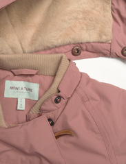 Mini A Ture - Wang fleece lined winter jacket. GRS - anorakker - wood rose - 4