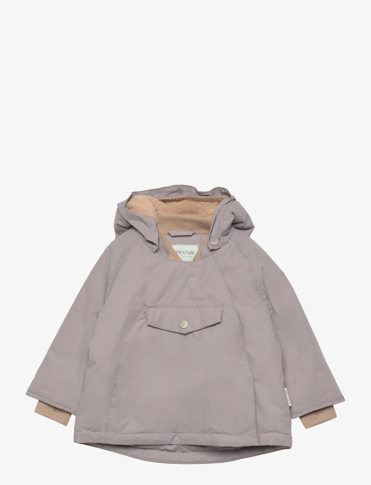 Mini A Ture - Wang fleece lined winter jacket. GRS - anorak stila jakas - zinc purple - 0