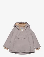 Wang fleece lined winter jacket. GRS - ZINC PURPLE