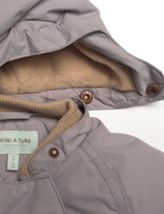 Mini A Ture - Wang fleece lined winter jacket. GRS - anoraker - zinc purple - 4