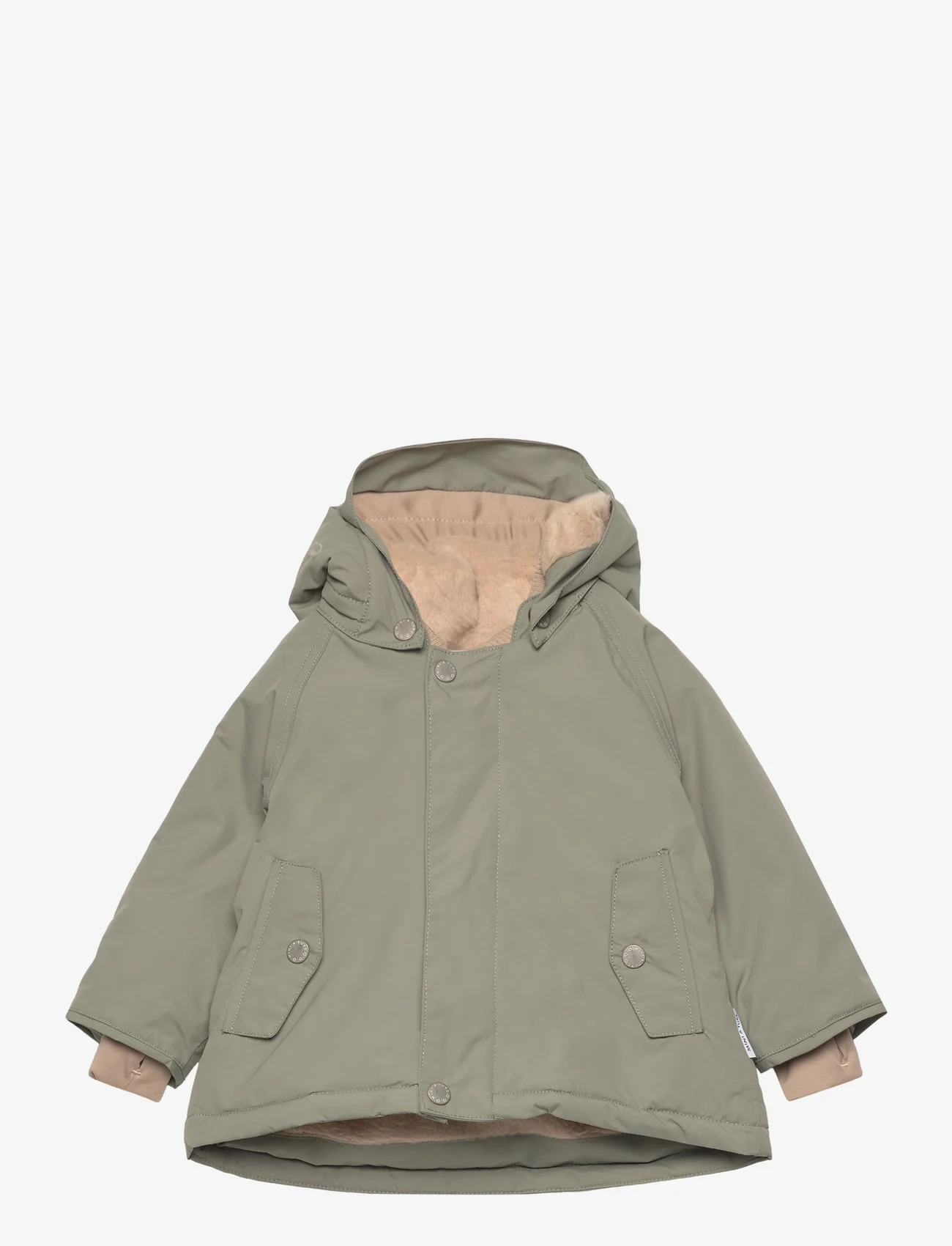 Mini A Ture - Wally fleece lined winter jacket. GRS - puffer & padded - vert - 1