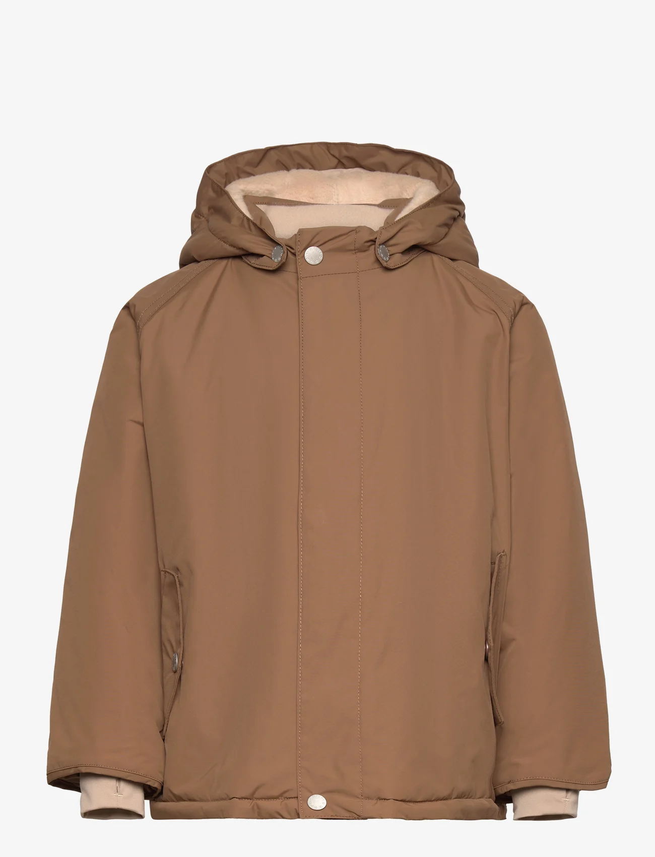 Mini A Ture - Wally fleece lined winter jacket. GRS - winter jackets - wood - 0