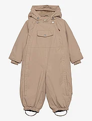 Mini A Ture - Wisti fleece lined snowsuit. GRS - darba apģērbs - savannah tan - 0