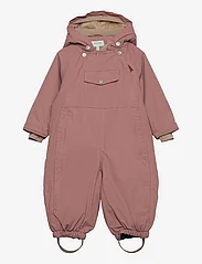 Mini A Ture - Wisti fleece lined snowsuit. GRS - darba apģērbs - wood rose - 0