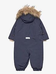 Mini A Ture - Wisti fleece lined snowsuit fake fur. GRS - darba apģērbs - blue nights - 1