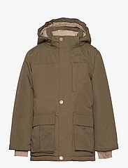 Mini A Ture - Kastorio fleece lined winter jacket. GRS - ziemas jakas - capers green - 0