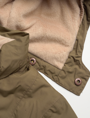 Mini A Ture - Kastorio fleece lined winter jacket. GRS - striukės ir švarkeliai - capers green - 3