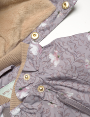 Mini A Ture - Wistang printed fleece lined snowsuit. GRS - snowsuit - print autumn flower field - 4