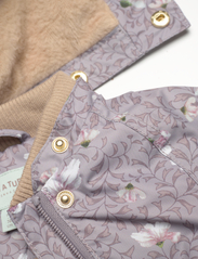 Mini A Ture - Wang printed fleece lined winter jacket. GRS - anorak tipo striukės - print autumn flower field - 6
