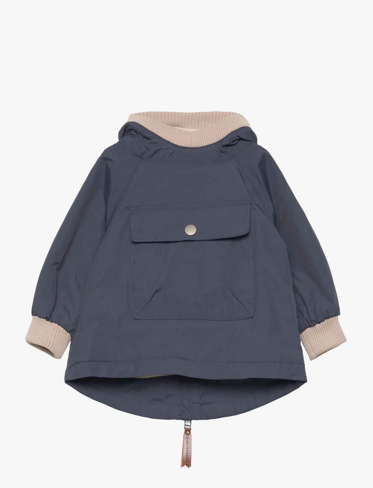 Mini A Ture - MATBABYVITO fleece lined spring anorac. GRS - anoraks - ombre blue - 1