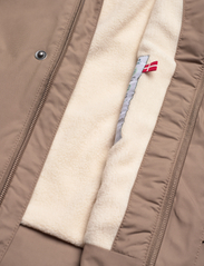 Mini A Ture - MATWALLY fleece lined spring jacket. GRS - light jackets - pine bark - 4
