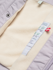 Mini A Ture - MATWALLY fleece lined spring jacket. GRS - plānas virsjakas - purple raindrops - 4