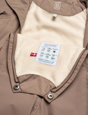 Mini A Ture - MATWISTO fleece lined spring coverall. GRS - shell coveralls - pine bark - 4