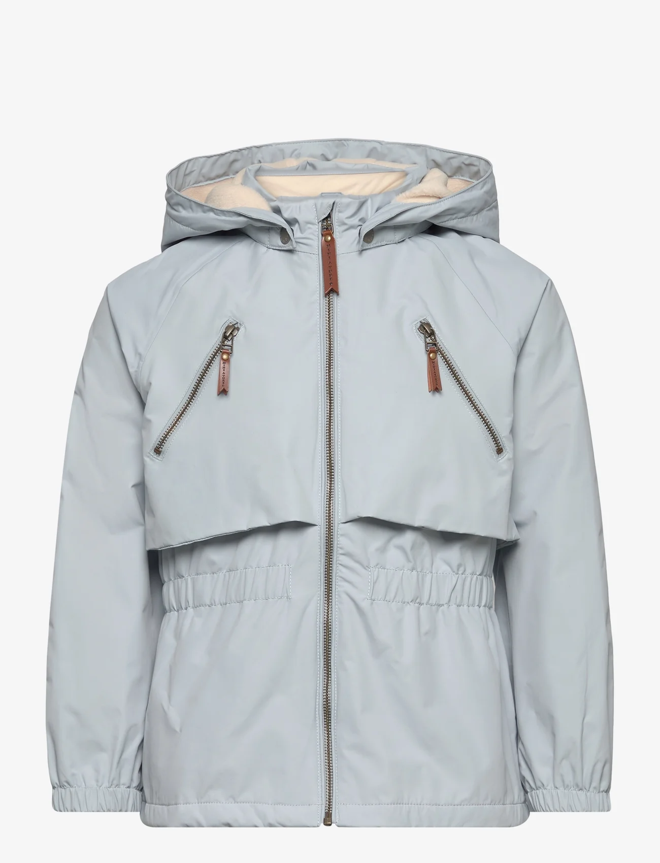 Mini A Ture - MATALGEA fleece lined spring jacket. GRS - vestes legères - pearl blue - 1