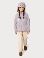 Mini A Ture - MATALGEA fleece lined spring jacket. GRS - light jackets - purple raindrops - 0