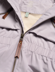 Mini A Ture - MATALGEA fleece lined spring jacket. GRS - light jackets - purple raindrops - 4