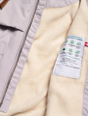 Mini A Ture - MATALGEA fleece lined spring jacket. GRS - leichte jacken - purple raindrops - 5