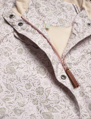 Mini A Ture - MATWAI fleece lined printed spring jacket. GRS - anoraks - print fossilized shells - 4