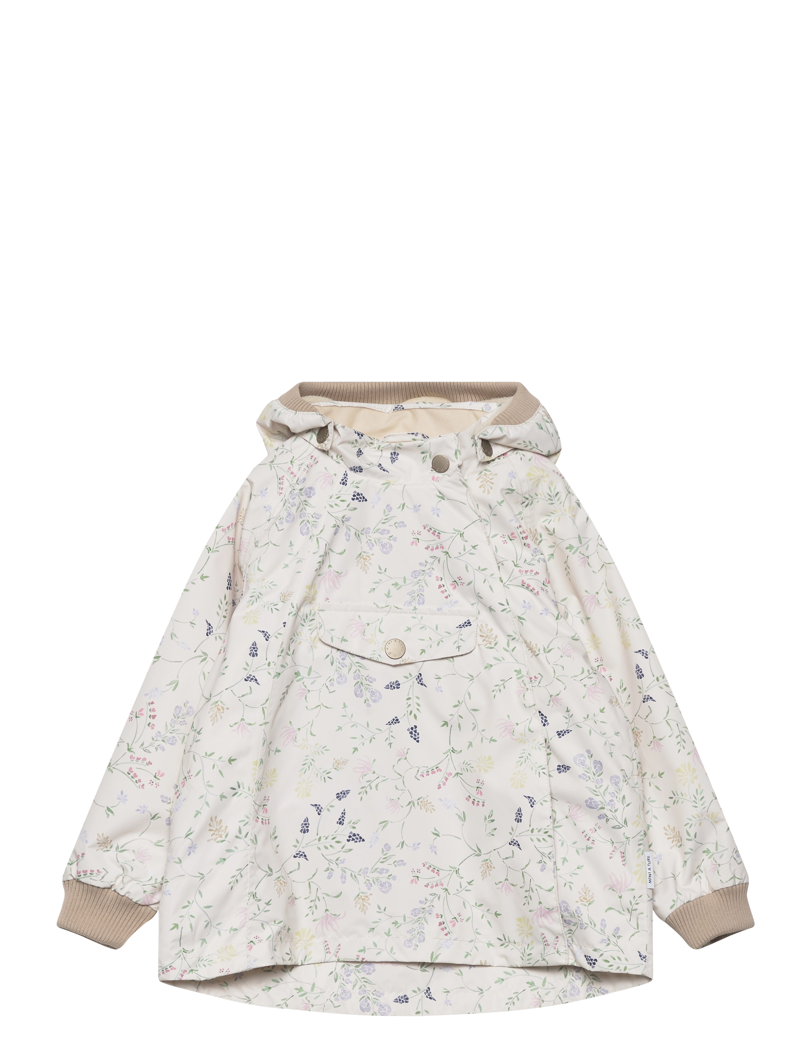 MATWAI fleece lined printed spring jacket. GRS - PRINT ANCIENT FLOWERS