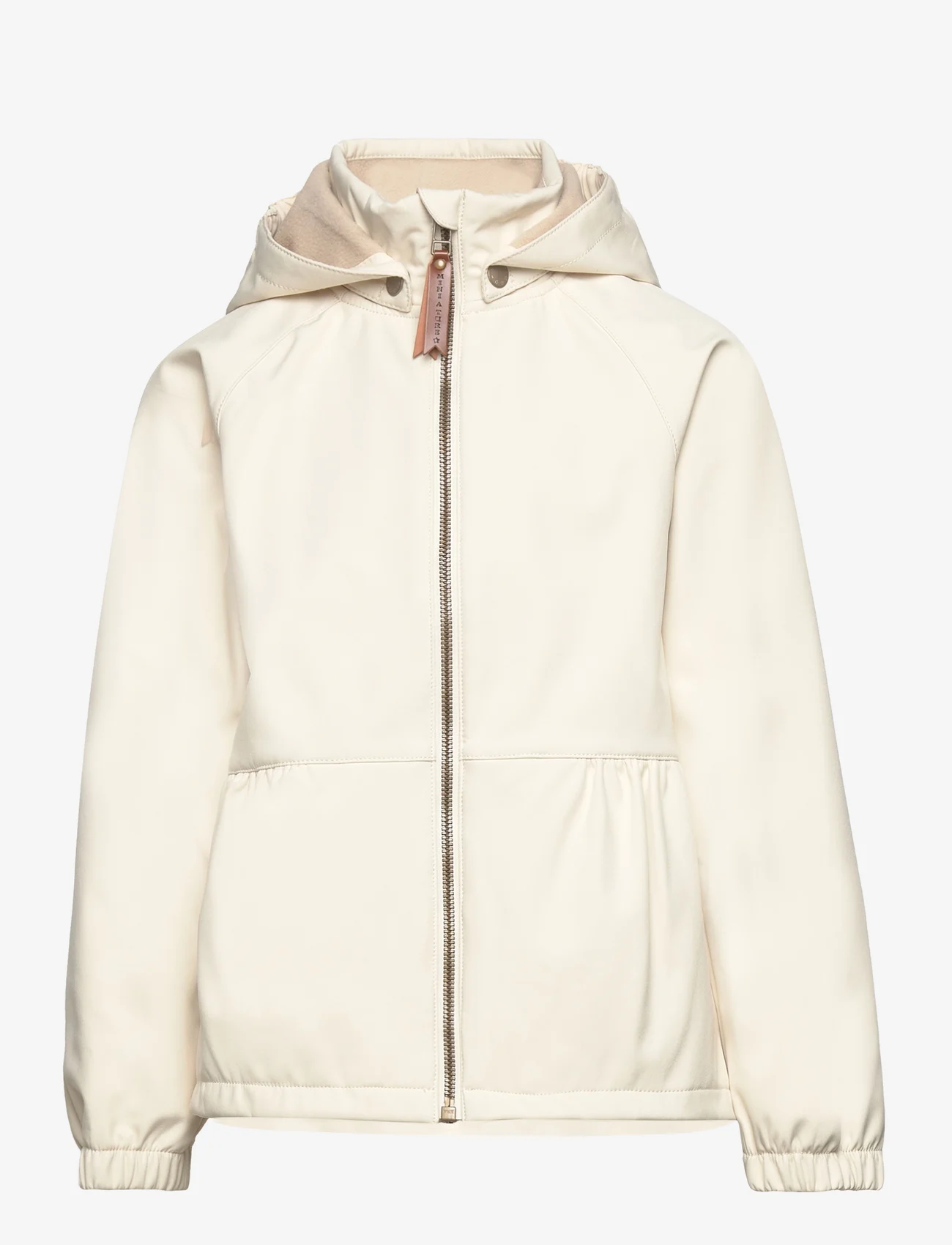 Mini A Ture - MATBRIDDI spring softshell jacket. GRS - vestes softshell - angora cream - 1