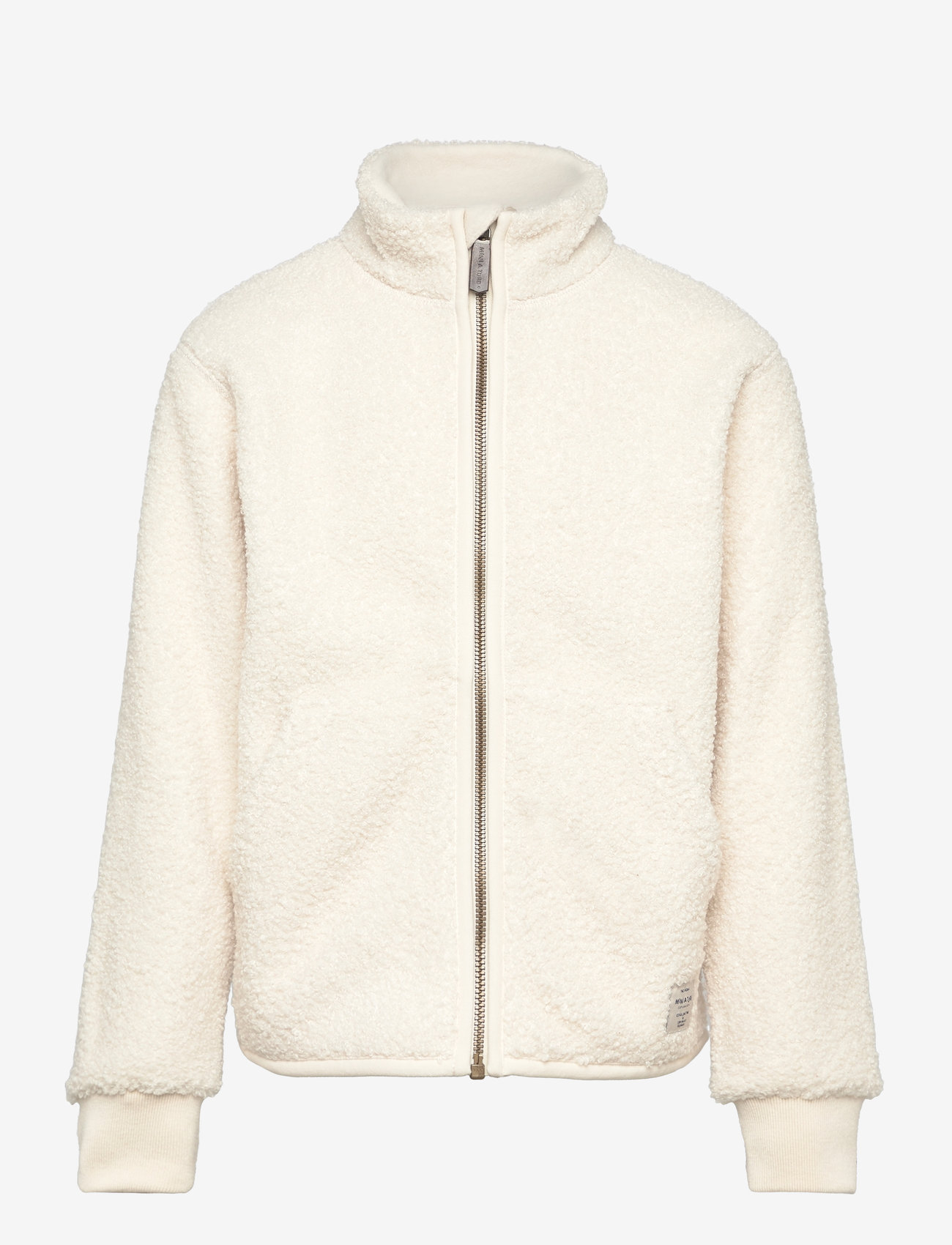 MINI A TURE - MATSALEH teddyfleece jacket. GRS - angora cream - 0