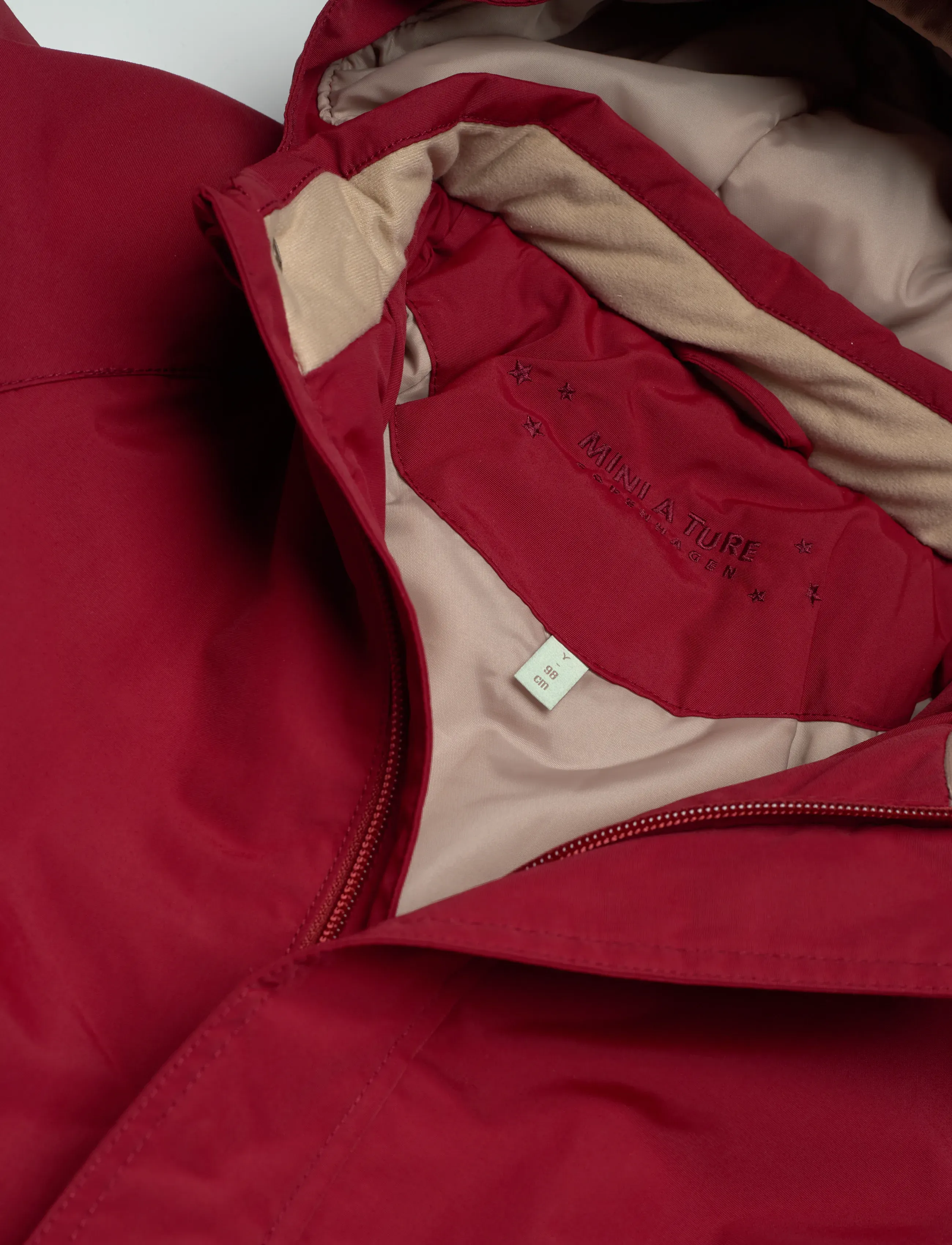 MINI A TURE - MATWILBO snowsuit. GRS - børn - red merlot - 2