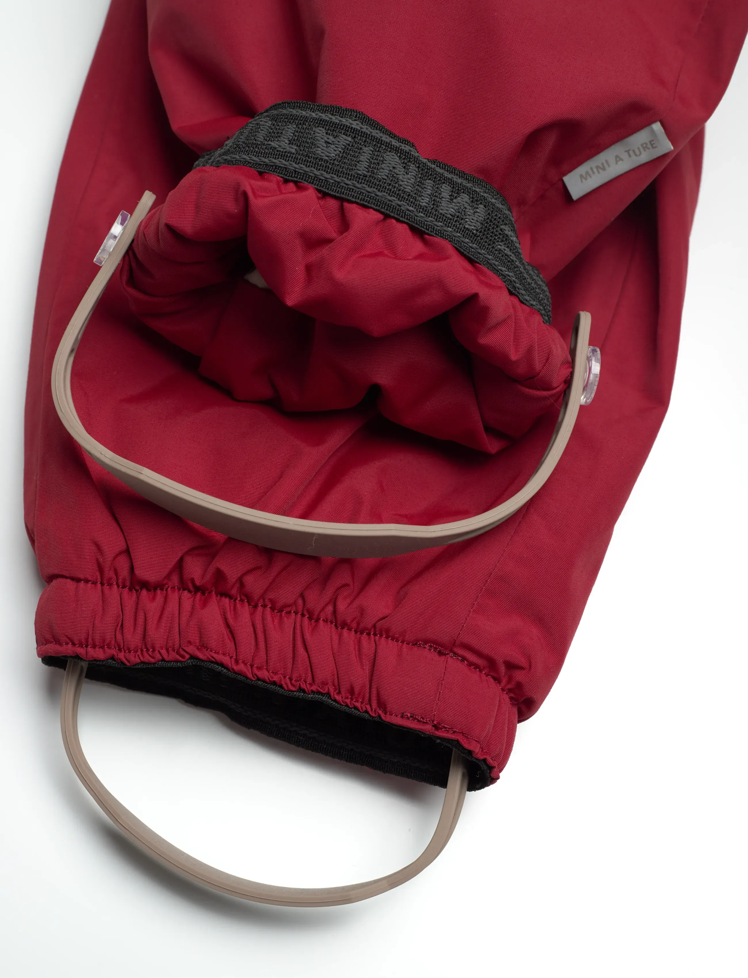 MINI A TURE - MATWILBO snowsuit. GRS - børn - red merlot - 5