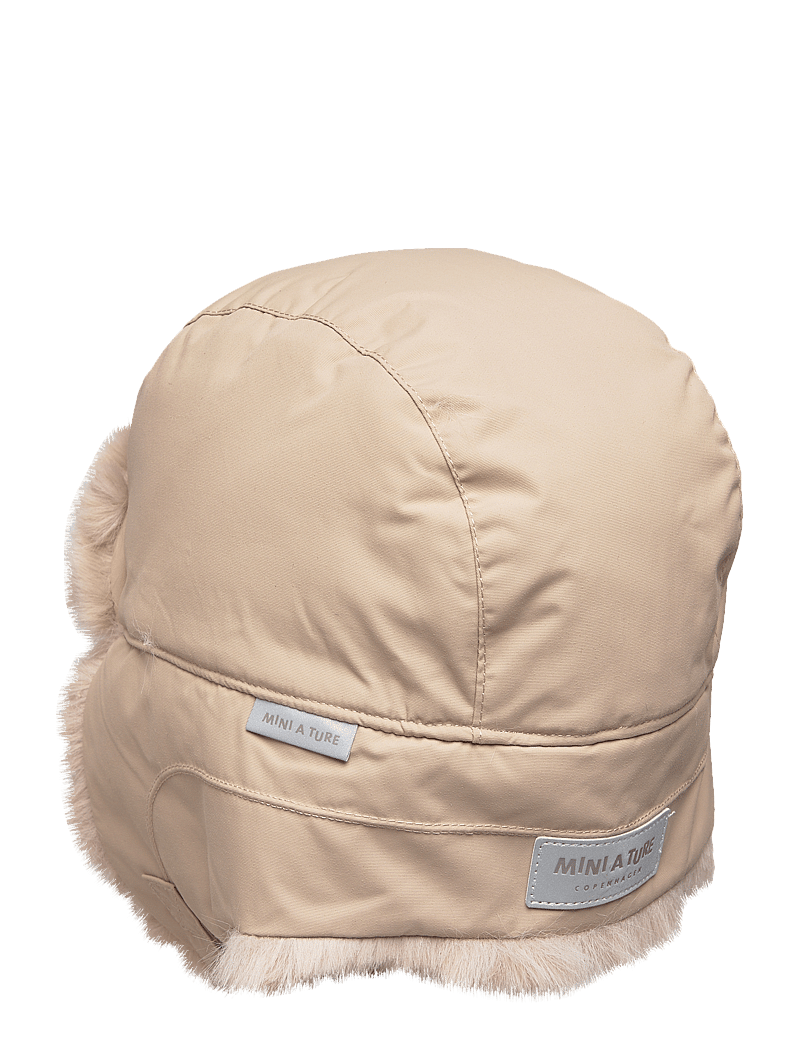 MINI A TURE - MATCRISTER teddy lined winter hood - savannah tan - 2